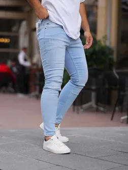 Blugi barbati conici albastri 7120 M3-3.1
